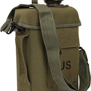 Alternative view of MIL-TEC Patrol — Gourde avec housse et sangle olive 2 L