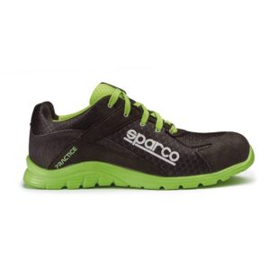 SPARCO Practice — Chaussures de sécurité S1P noir/vert 42