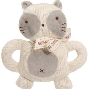 Simply Fido Mobi — Jouet en tricot bio pour chat écureuil 15,2 cm
