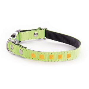 MARTIN SELLIER — Collier fluo vert 10-17/27