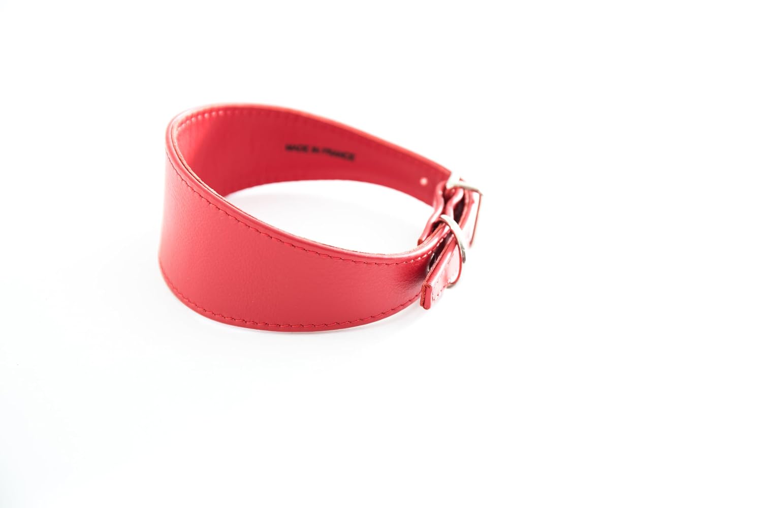 MARTIN — Collier en cuir pour lévrier et whippet 30 cm