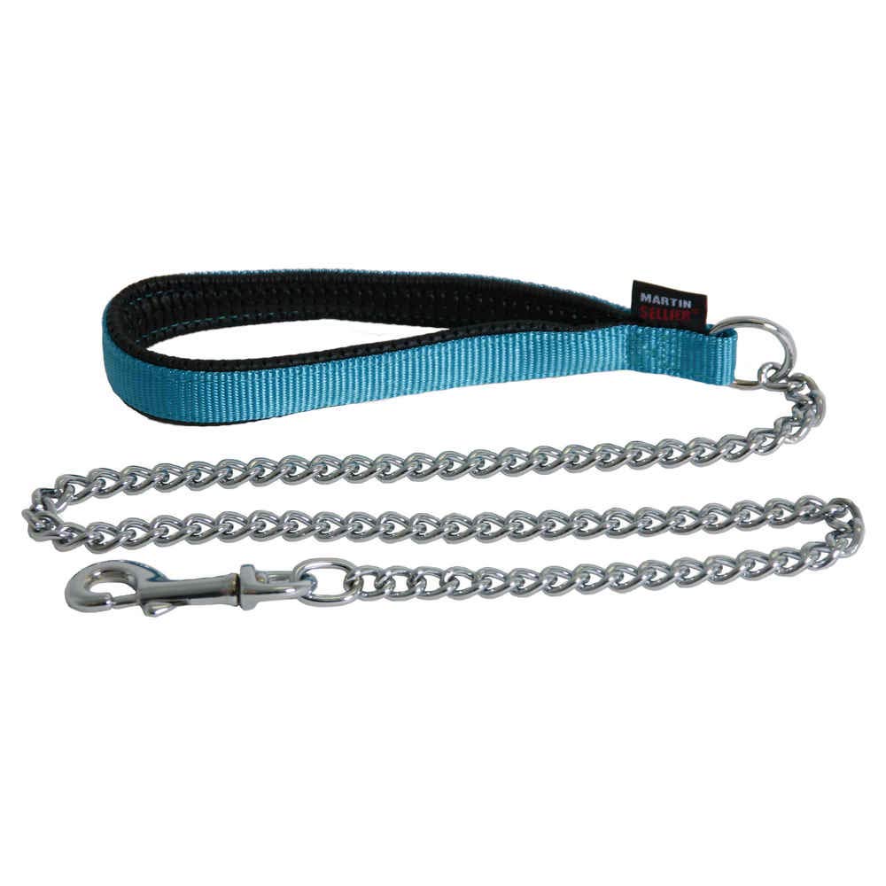 MARTIN — Laisse chaîne nylon New Blue 20 cm