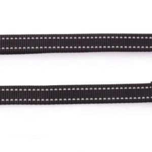MARTIN — Longe cani-cross noire 20 mm, 1,30 à 2,20 m