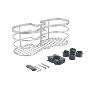 METALTEX — Porte-accessoires de douche argenté