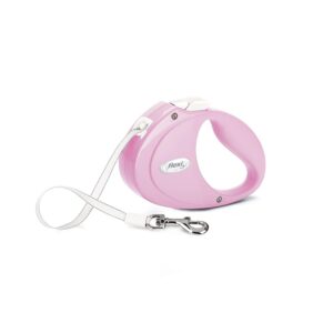FLEXI Puppy Tape — Laisse rétractable 2 m rose
