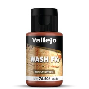 VALLEJO Wash FX — Peinture acrylique effet rouille 35 ml