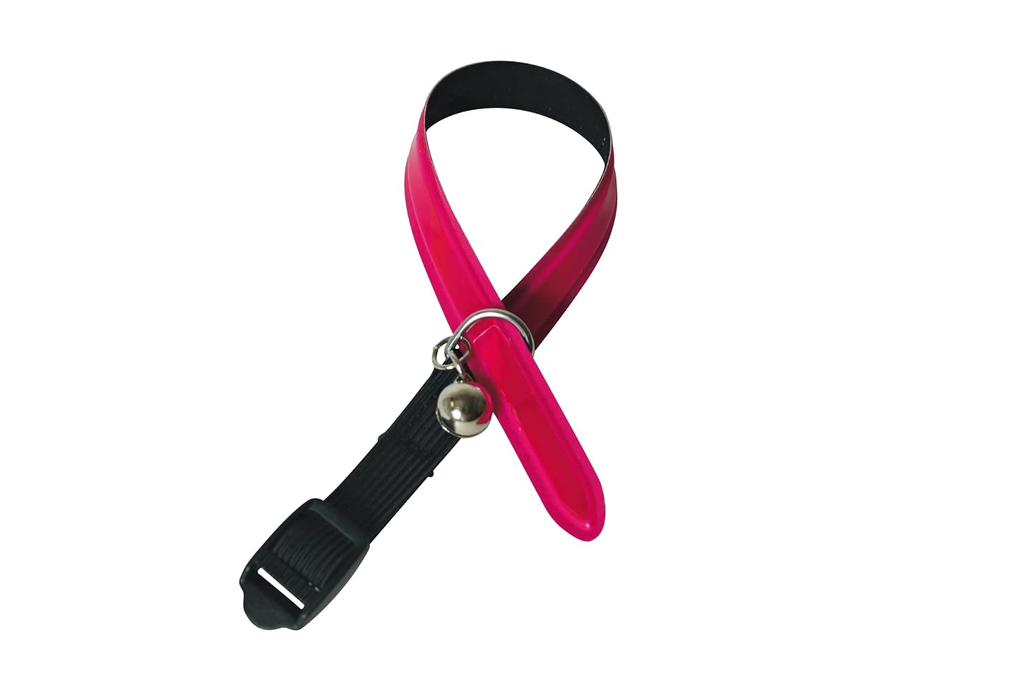 VIVOG — Collier réfléchissant pour chat rose 30 cm