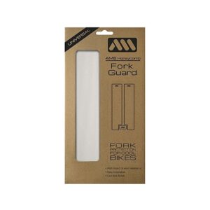 All Mountain Style Fork Guard — Protection de fourche VTT transparent/argent