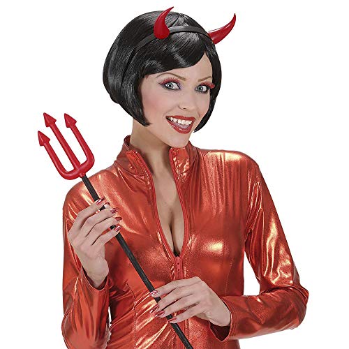 W WIDMANN MILANO Party Fashion — Serre-tête cornes de diable rouges – Image 2