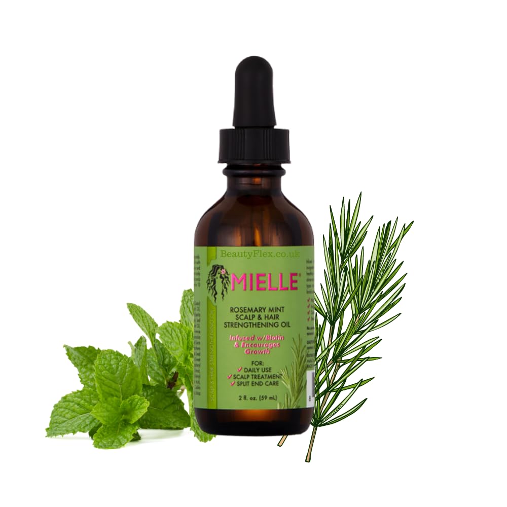 MIELLE — Huile fortifiante cuir chevelu romarin et menthe