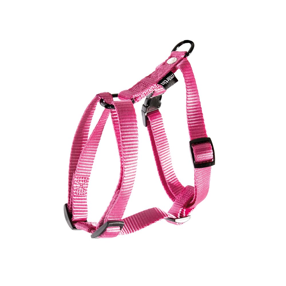 MARTIN Sellier Classique Confort — Harnais nylon rose L 70/90 cm