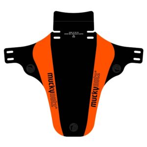 Mucky Nutz Face Fender — Garde-boue avant orange