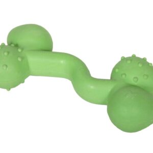Rubb'n'roll Rubb'n'dental — Os pour chien en caoutchouc 19 cm