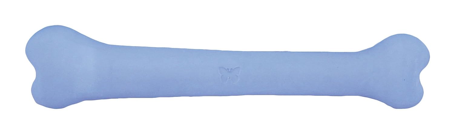 SIMPLY FIDO Rubb N Roll — Jouet pour chien 20,3 cm bleu