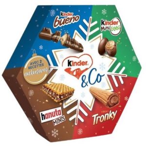 KINDER & Co — Bonbons chocolat noisette et gaufrettes 174 g