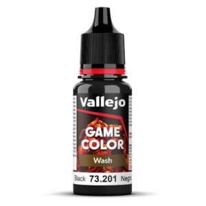 VALLEJO Model Color — Peinture acrylique mate noir 18 ml