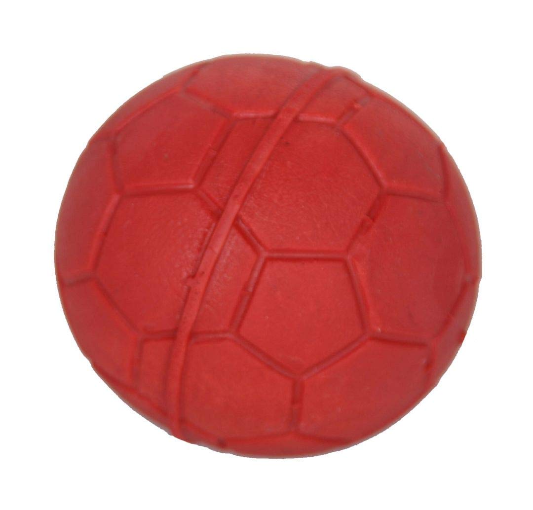 MARTIN RUBB'N'RED — Balle pour chien en caoutchouc naturel 6 cm