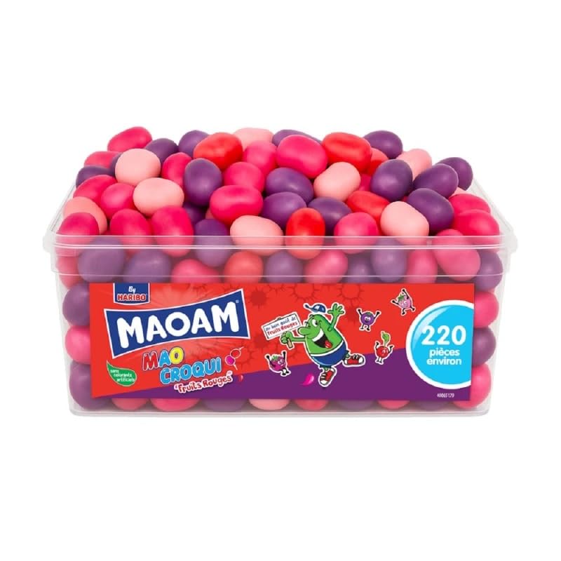 HARIBO Mao Croqui — Bonbons fruits rouges 1 kg