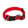 MARTIN — Collier pour chien rouge réglable en nylon 30 à 45 cm