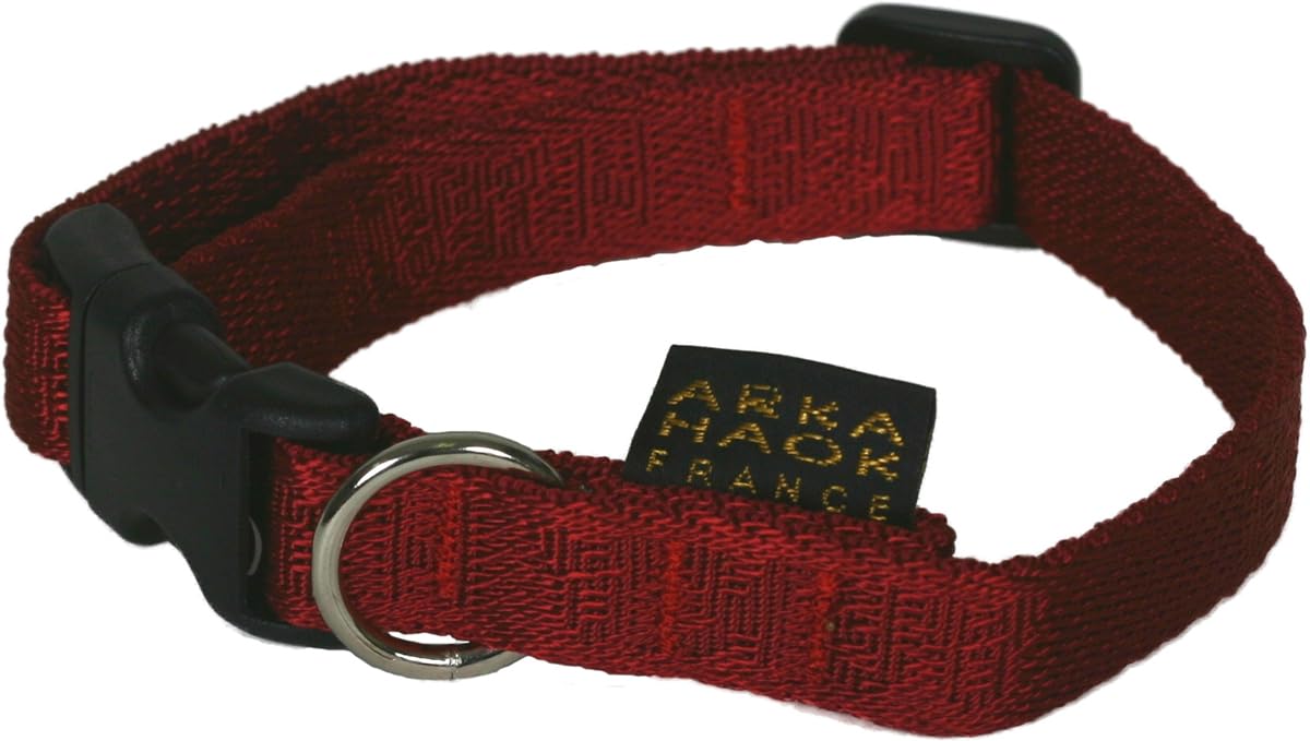 ARKA HAOK — Collier pour chien rubis 15 mm 25-36 cm