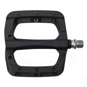 HT PA03A — Pédales plates en nylon renforcé noir