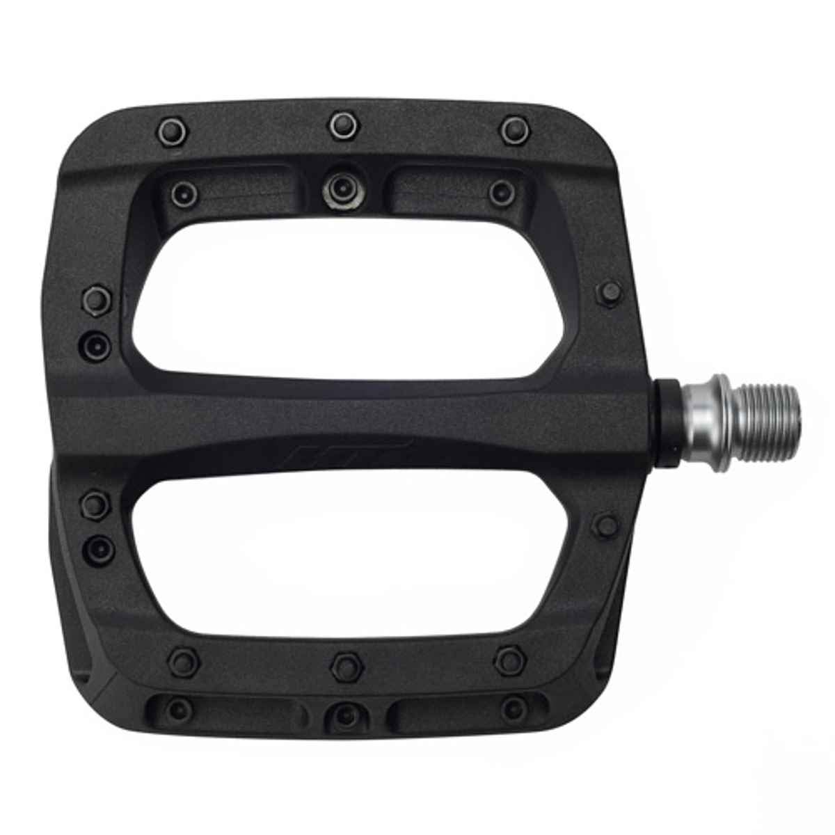HT PA03A — Pédales plates en nylon renforcé noir