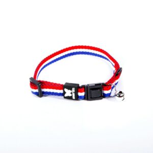 MARTIN — Collier tricolore en nylon