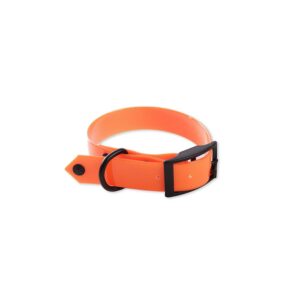 MARTIN — Collier pour chien réfléchissant orange 65 cm x 25 mm