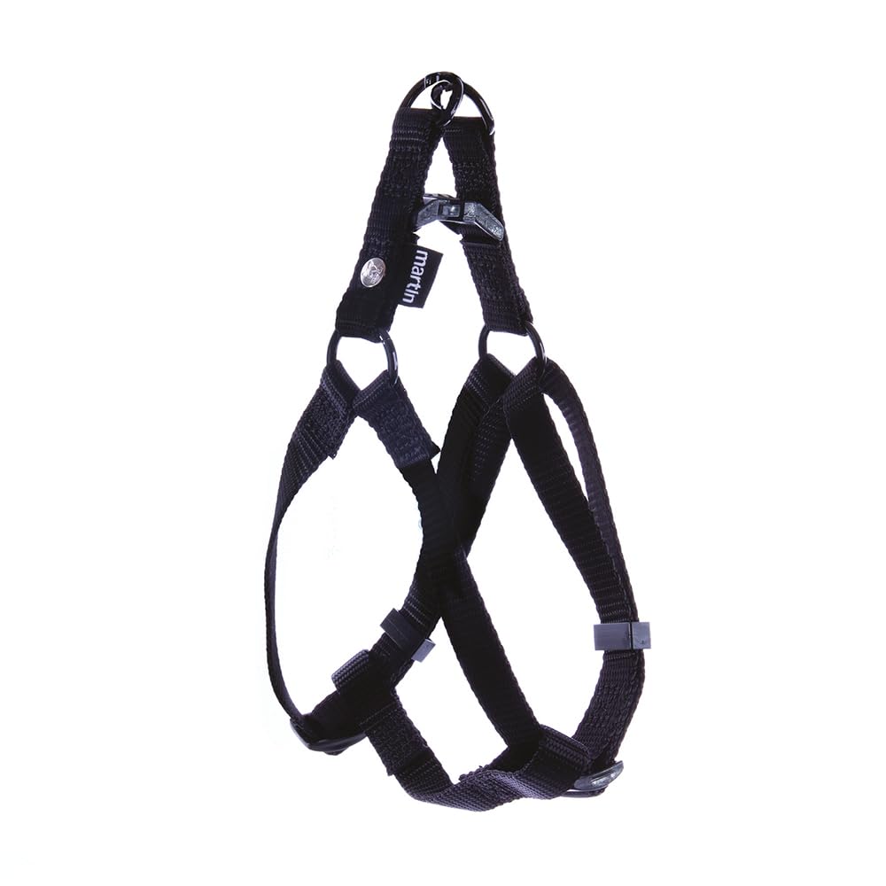 MARTIN SELLIER — Harnais baudrier classique en nylon noir