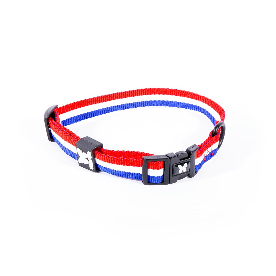 MARTIN — Collier tricolore en nylon