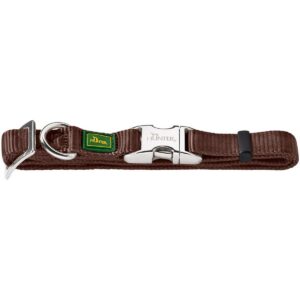HUNTER Vario Basic — Collier refermable brun 45-65 cm