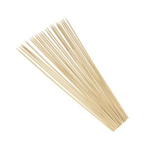 METALTEX — Brochettes en bois multicolores, lot de 100