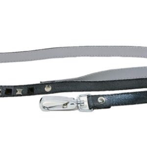 MARTIN — Laisse en cuir Glam XS noir