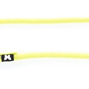 MARTIN — Laisse ronde classique en nylon vert citron 9 mm