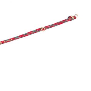 martin Benton — Collier pour chien écossais rouge 30 cm
