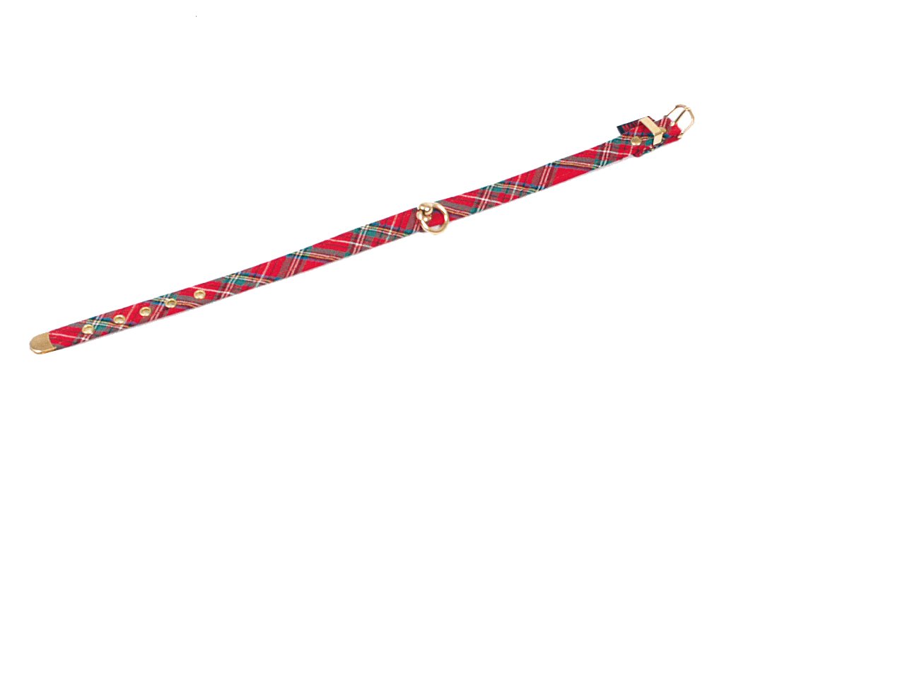 MARTIN SELLIER Benton — Collier pour chien écossais rouge 25 cm