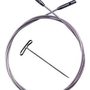 ChiaoGoo SWIV360 — Câble 20 cm pour aiguilles interchangeables S