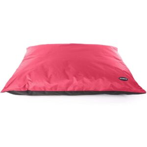 MARTIN — Coussin pour chien waterproof noir & orange 120 x 100 cm