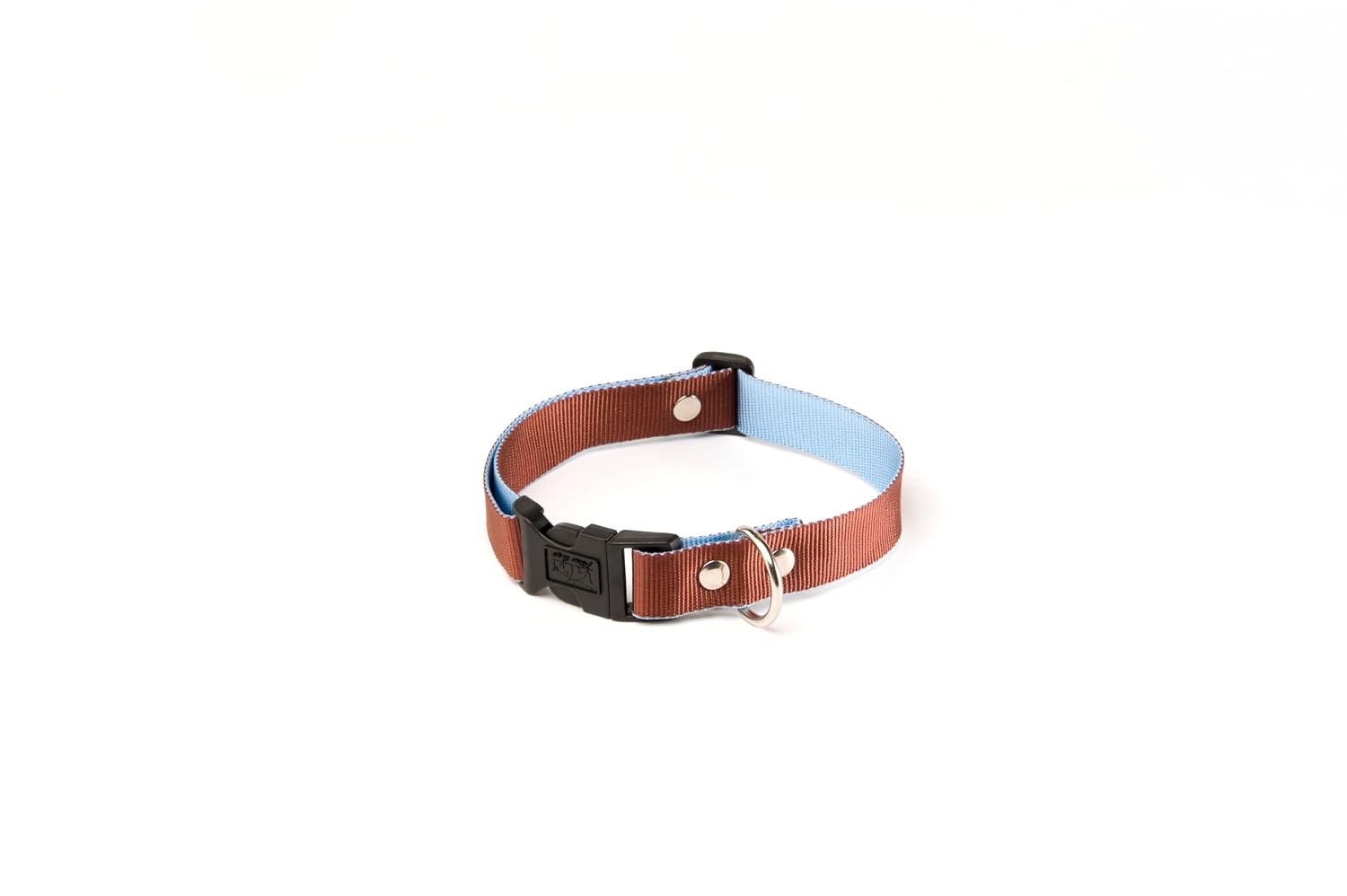 ALTER EGO — Collier pour chien bleu et marron 35-55 cm