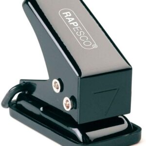 RAPESCO PF15A001 — Perforatrice papier 1 trou, coloris assortis