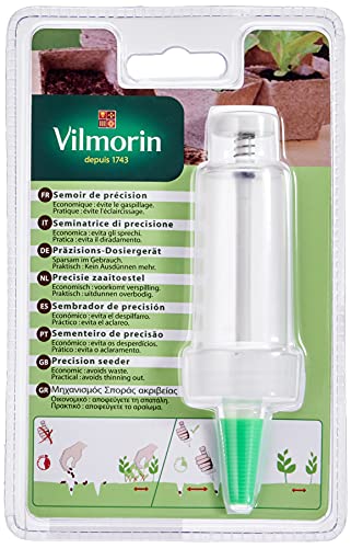 VILMORIN — Seringue semoir 11 cm transparente