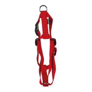 MARTIN — Harnais réglable en nylon rouge corail 25 mm