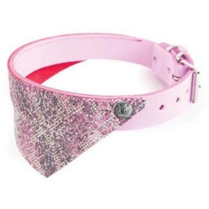 MARTIN Malibu — Collier bandana en cuir pleine fleur