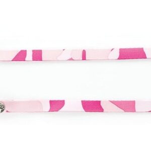 MARTIN — Laisse camouflage en nylon pour chat rose