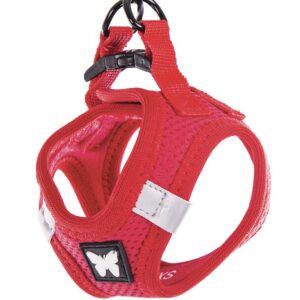 MARTIN SELLIER — Harnais chien mesh rouge XXXS