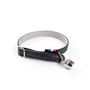 MARTIN — Collier pour chat en cuir et simili cuir irisé