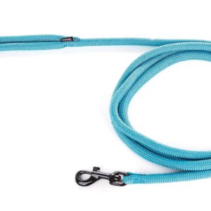 MARTIN SELLIER — Laisse ronde classique en nylon 2 m turquoise
