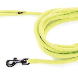 MARTIN SELLIER — Laisse ronde classique en nylon 5 m citron