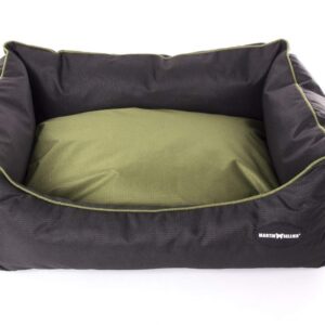 MARTIN SELLIER — Corbeille pour chien waterproof 60 cm noire taupe