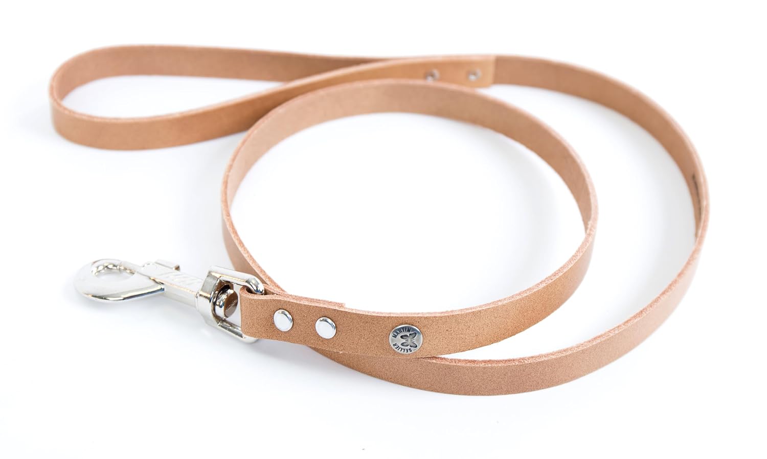 MARTIN — Laisse classique en cuir coloré